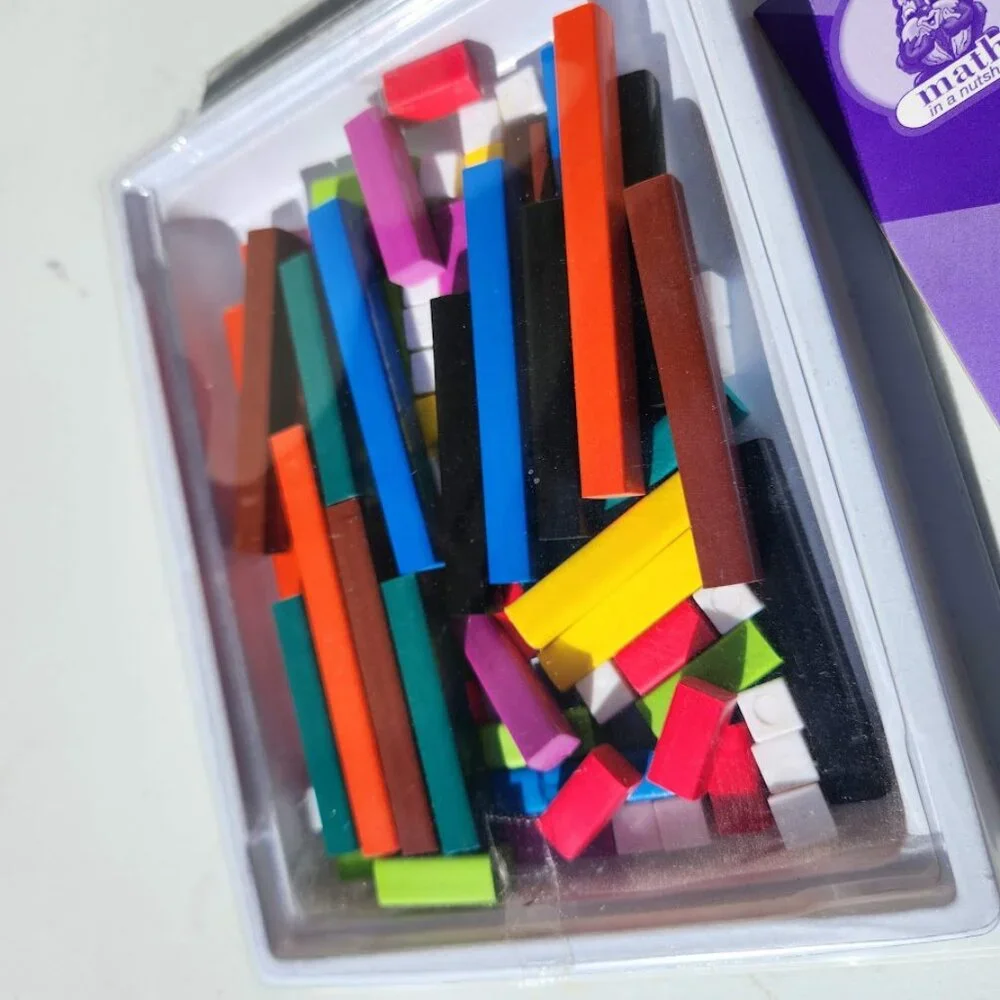NEW Cuisenaire Rods Connecting Learning Resources Math Manipulatives Delta Educa